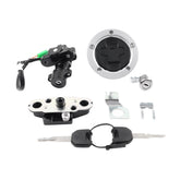 For 18-22 Suzuki GSX250R Ignition Switch Fuel Gas Tank Cap Seat Lock Set 2 wires