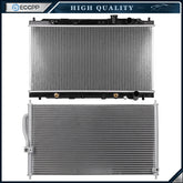 Aluminum Radiator & AC Condenser Cooling Kit For 1994-2001 Acura Integra