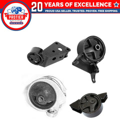 Motor & Trans Mount Set for 1991-1993 Nissan NX 2.0L for Auto Trans 4PCS 6B93BC-57