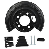Rear Right Parking Brake Assy w/ Backing Plate For 05-2010 Ford F-250 Super Duty 6B93BC-57