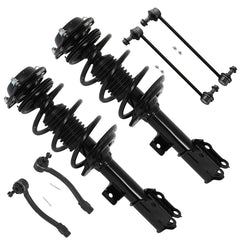 6x Front Complete Struts Sway Bars Outer Tie Rods For Hyundai Elantra 2011-2016 6B93BC-57