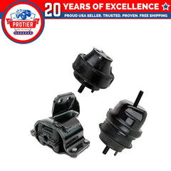 Engine Motor & Trans Mount Set 3pcs 19-03 compatible with Ford Windstar 3.8L 6B93BC-57