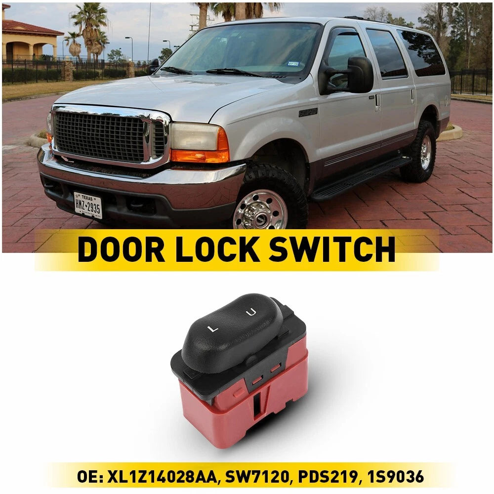 For 97-02 FORD DRIVER POWER DOOR LOCK SWITCH F250 F150 F350 F450 F550 EXPEDITION 6B93BC-57