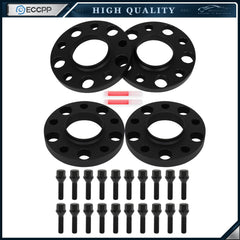 (2) 15mm & (2) 20mm 5x120 Hub Centric Wheel Spacers 12x1.5 For BMW 528i 328i E90 6B93BC-57