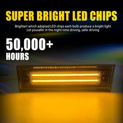 LED Side Marker Light For 81-86 Chevrolet C10 C20 C30 K10 20 30 GMC C1500 C2500 6B93BC-57