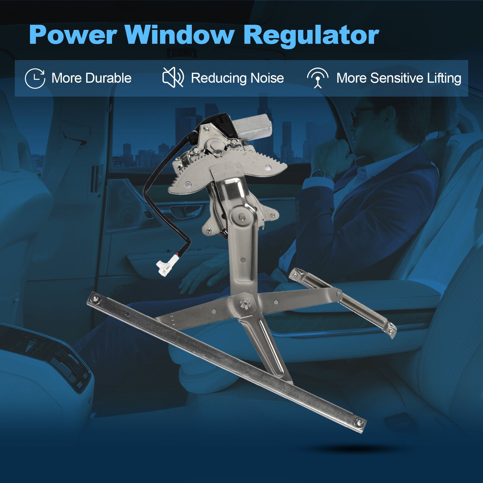 For Toyota for Corolla 1998-02 Front Driver Window Regulator & Motor Assembly 6B93BC-57