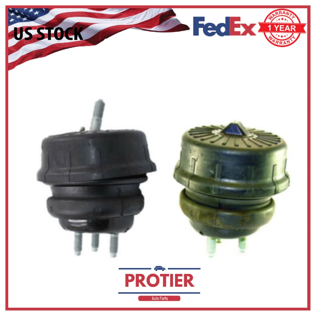 Front L & R Motor Mount 2PCS Set Fit 2010-2012 Hyundai Genesis Coupe 2.0L Turbo 6B93BC-57