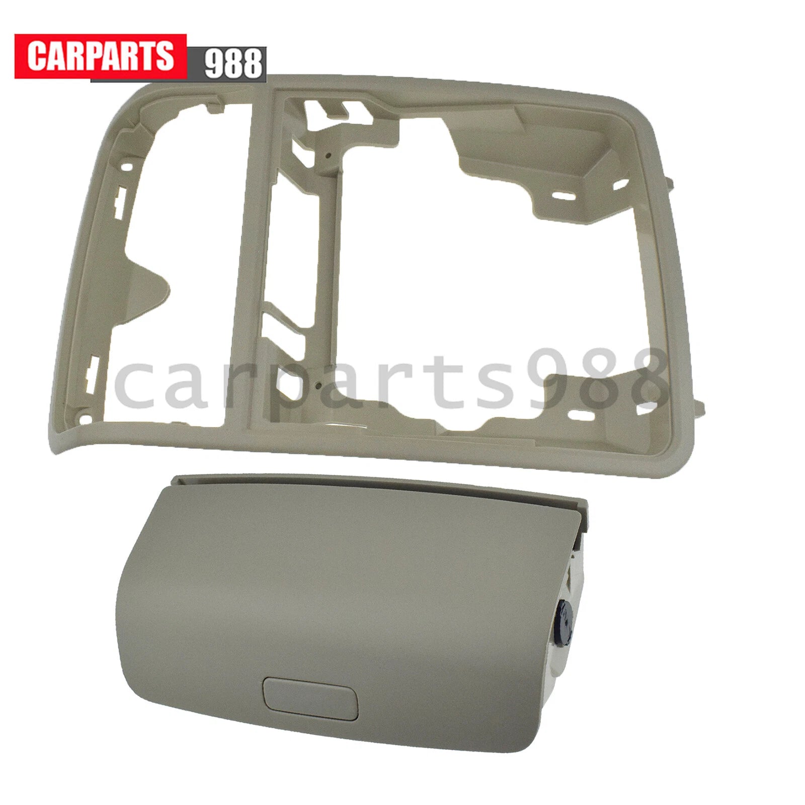 Beige Overhead Glasses Box Frame For VW Jetta Passat Golf 6 MK6 Tiguan 1KD868837 6B93BC-57