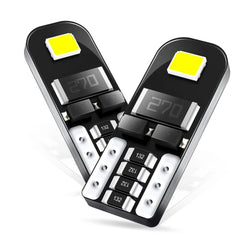 AUXITO 20pcs 6000K T10 194 168 Car Interior Kit Side Marker LED Light Bulb White AUXITO