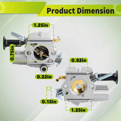 Carburetor Carb for Stihl MS261 MS271 MS291 Zama C1Q-S252 1141-120-0616 USA 6B93BC-57