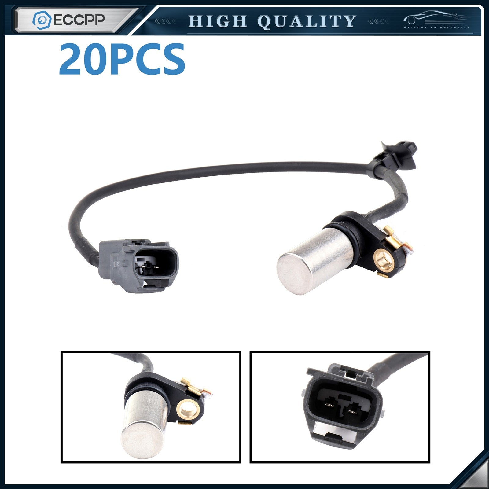 ECCPP 20x Crankshaft Position Sensor For Scion xB Base Wagon 4-Door 2.4L PC406 6B93BC-57