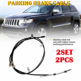 2x Rear Hand Park Brake Cable Fit 2011 2012 13-20 Jeep Grand Cherokee 52124961AH 6B93BC-57