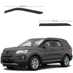 Window Visor Vent Rain Shades Guards Deflectors For 2011-2019 Ford Explorer 6B93BC-57