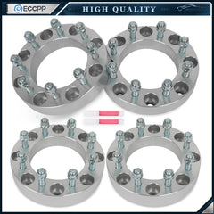 4Pcs 1.5" 8x180 to 8x6.5 Wheel Adapters 14x1.5 For Chevy 8x180 to 8x165.1 Wheels 6B93BC-57