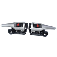 2Pcs Inside Door Handle Silver Left Right For 2009-2015 Toyota Corolla Matrix 6B93BC-57