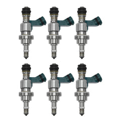 6x Fuel Injectors 23250-31020 For Lexus IS250 GS300 2.5L 3.0L W/ Connector Seal 6B93BC-57