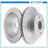 Rear Brake Disc Rotors For CHEVROLET SILVERADO GMC YUKON SIERRA 1500 2500 6B93BC-57