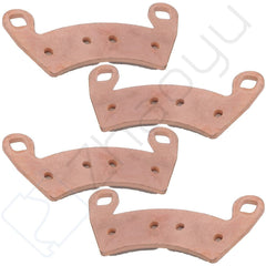 2 Pairs Brake Pads Front/Rear For Polaris Electric Ranger EV 2010-2012 Sintered 6B93BC-57
