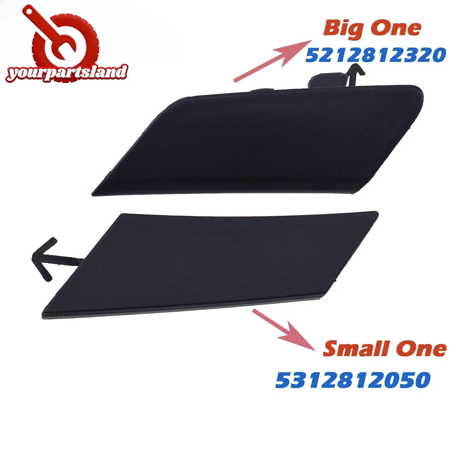Front Bumper Tow Eye Hook Cover Molding Trim For Toyota Corolla LE XLE 20 21 6B93BC-57