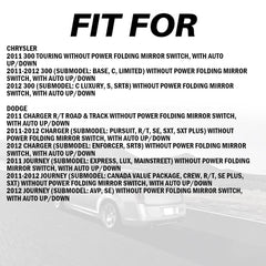 Power Window Switch Front Driver Side For 2016-2018 Ram 1500 2500 3500 5500 4500 6B93BC-57