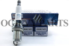 Parts No. 09482-00550 (4) Plug, Spark Fits Suzuki (NGK IFR6J11)