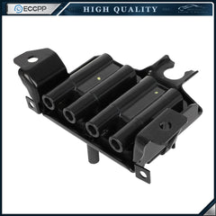 ECCPP Ignition Coil & 6 Spark Plugs For L4 1.8L 1999-2000 Mazda Miata UF343