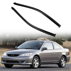 For 2001-2005 Honda Civic Coupe Window Visor Vent Guards Shades Deflectors 6B93BC-57