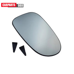 Left Side Mirror Glass with Backing Heated For Mercedes SLK320 CLK55 B66818421 6B93BC-57