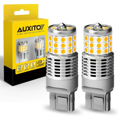 AUXITO 7440 Amber Yellow LED Turn Signal Light Bulbs Canbus Anti Hyperflash Bulb AUXITO