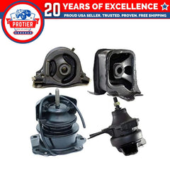 Fits 2000-2002 Honda Accord 2.3L AUTO Motor &Trans Mount Set No Vacuum Hose 6B93BC-57