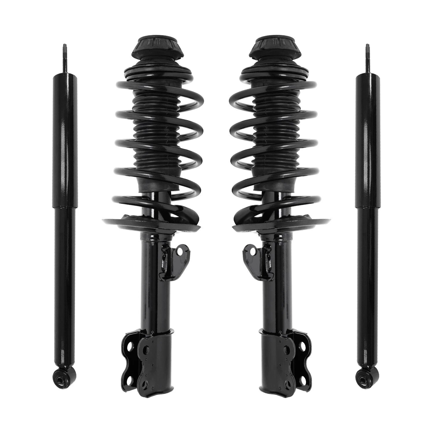 Front & Rear Complete Strut Assembly Shock Kit for 2012-2015 Toyota Prius C 6B93BC-57