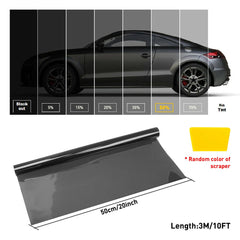 3M Uncut Roll Window Tint Film 50% VLT 20" x 10ft Feet Car Home Office Glass EOA 6B93BC-57