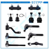 Front Ball Joints Tie Rods Pitman Arm Steering Part For 94-99 Dodge Ram 1500 2WD 6B93BC-57