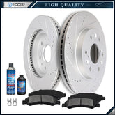Front Ceramic Brake Pads And Rotors For 07-19 Cadillac Escalade Chevrolet GMC 6B93BC-57