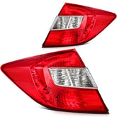 ECCPP Tail Lights Assembly For 2012-2013 Honda Civic 1.8L 1.5L 2.4L Rear Pair KOEEP