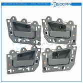 4pcs Fits 2005-2010 Jeep Grand Interior Inside Gray Door Handle Kit Right LH 6B93BC-57