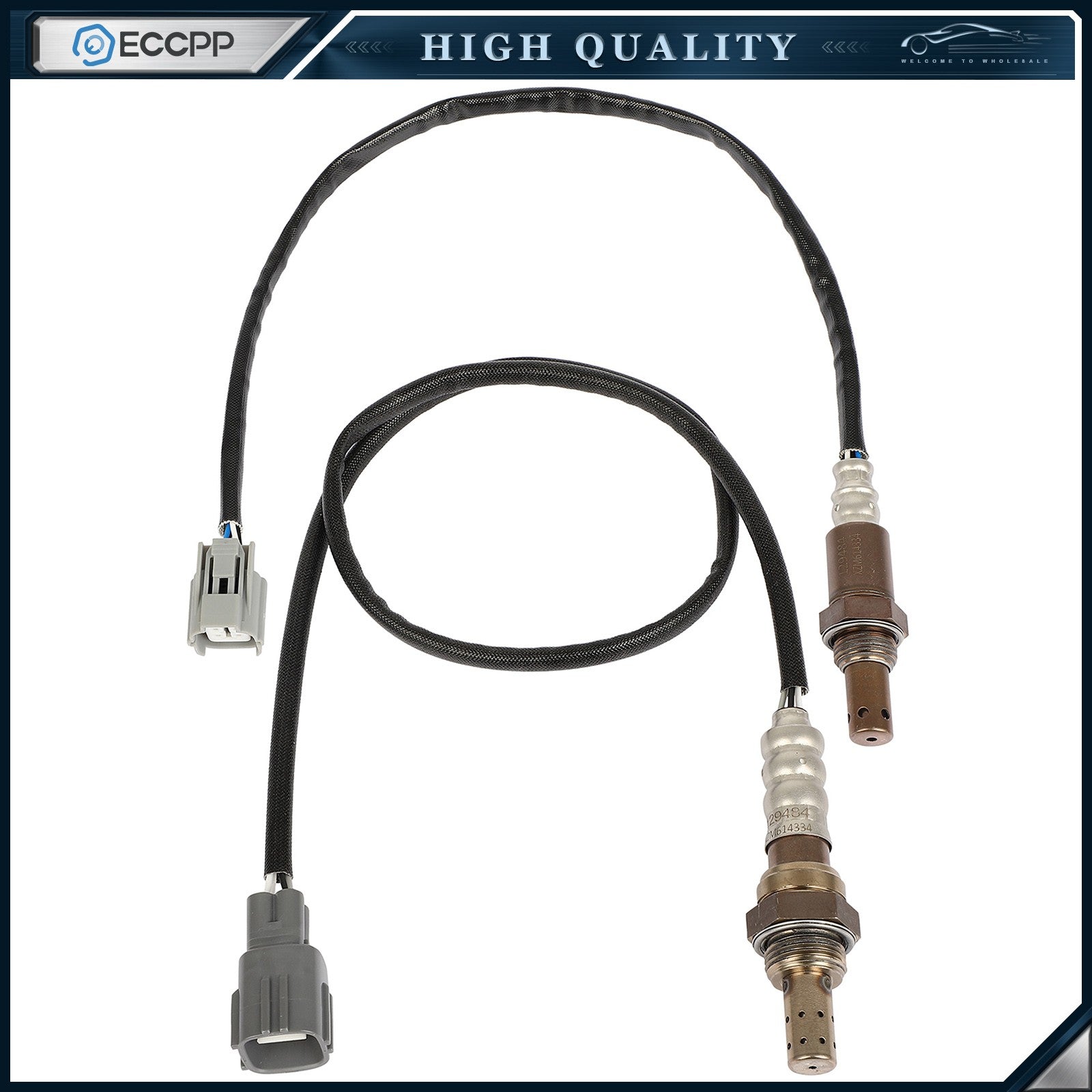 2Pcs Oxygen O2 Sensor Upstream+Downstream For 2010-12 Subaru Legacy Outback 2.5L 6B93BC-57
