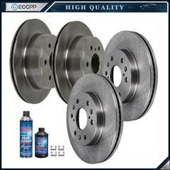 For 2007 2008 2009 2010 2011 - 2020 CADILLAC ESCALADE Front + Rear Brake Rotors 6B93BC-57