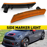 For Mini Cooper 2007-16 Amber Front Wheel Fender Side Marker Light Housings EOA 6B93BC-57