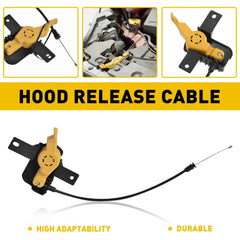 Hood-Latch Lock Release Cable Fits 2013-2018 Ford Escape/2015-2018 Lincoln MKC A 6B93BC-57