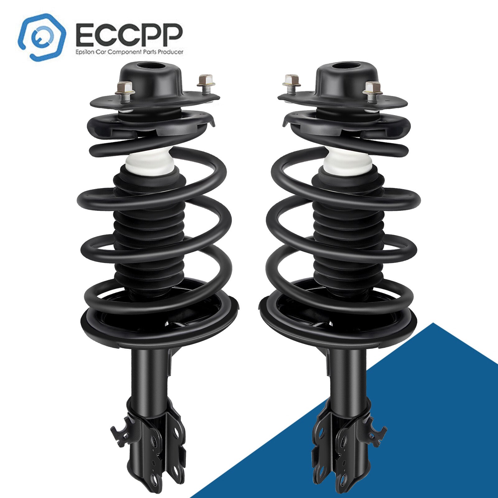 Loaded (2) Front Complete Struts Shocks For 1999-2003 Toyota Avalon Solara Kits 6B93BC-57