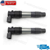 2PCS Ignition Coil 21171-0033 for Kawasaki Ninja 650 EX650 2017-2024 Z650 17-24