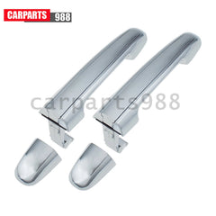 Rear LH & RH Chrome Exterior Door Handle For 2006-10 Hyundai Sonata 826513K000AA 6B93BC-57