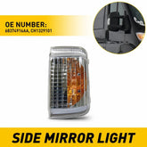 RIGHT MIRROR TURN SIGNAL LIGHT COVER FOR 14-23 RAM PROMASTER 1500 2500 3500 EOA 6B93BC-57