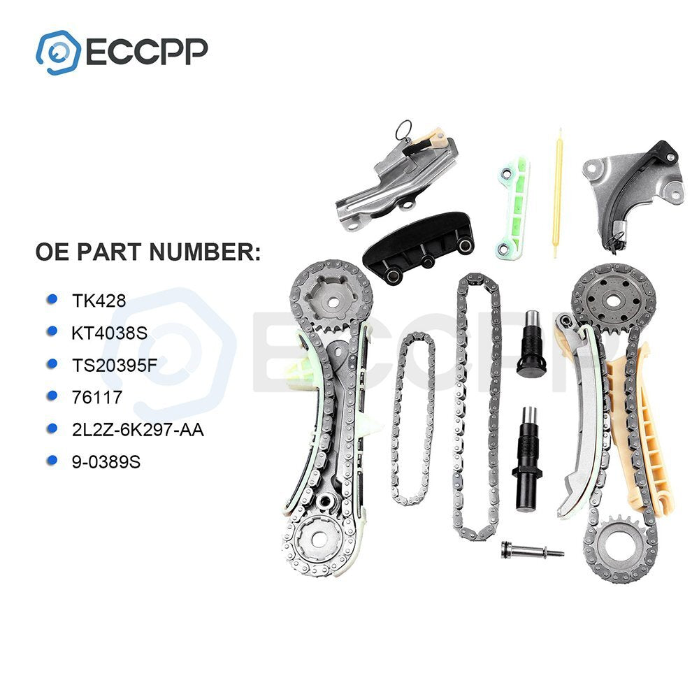 Engine Timing Chain Kit w/ Gears For 07-09 Ford Explorer Mazda Mercury 4.0L SOHC 6B93BC-57