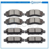 Front + Rear Ceramic Brake Pads For 200 Sebring Avenger Caliber Compass Patriot 6B93BC-57