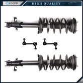 For FORD EDGE LINCOLN MKX Front Complete Struts Assemblies & Sway Bar Links 6B93BC-57