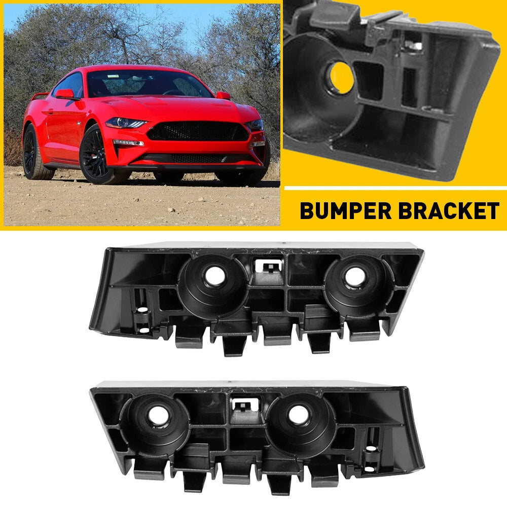 Bumper Bracket For 2015-2017 Mustang Set 2 Ford of Front Left and Right US 6B93BC-57