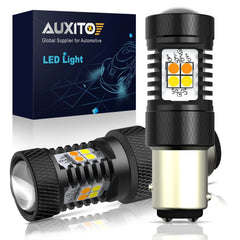 AUXITO 1157 LED Turn Signal Light Bulb Switchback Amber White Anti Hyper Flash A AUXITO