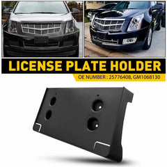 License Plate Bracket Holder For 2010-16 Cadillac SRX Front 25776408 GM1068130 A 6B93BC-57